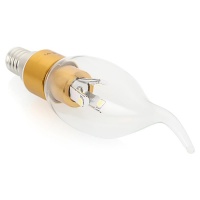 Jazzway Лампа светодиодная  PLED-CA37 CLEAR GOLD 3W 4000K 250lm E14P230/50