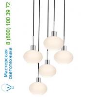 SONNEMAN Lighting Glass Pendants Demi Oval Pendant Light 3565.01R-3, светильник