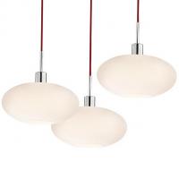 SONNEMAN Lighting 3567.01R-3 Glass Pendants Grand Oval Pendant Light, светильник