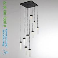 Hammerton Studio CHB0042-09-FB-BG-C01-L1 Parallel Glass Square LED Multipoint Pendant Light, светильник