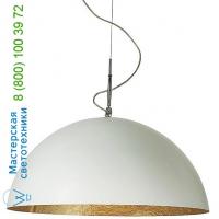 In-Es Art Design Mezza Luna Pendant Light MEZZA LUNA 1 WHITE TRANSPARENT, светильник