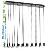 Blackjack Lighting SER-38P-BL-BU Seraph Linear LED Chandelier, светильник