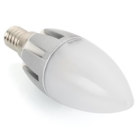 Jazzway Лампа светодиодная  PLED-C37 5.5=40W 2700K 400lm E14P230/50