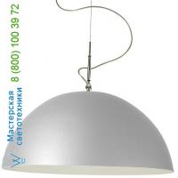 In-Es Art Design Mezza Luna Pendant Light MEZZA LUNA 1 WHITE TRANSPARENT, светильник