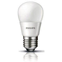 Philips LED лампа  P45 E27 4W, 220V (8718291195641) желтый свет матовая