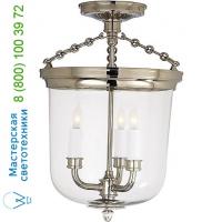 Visual Comfort TOB 4212AN Merchant Semi-Flush Mount, светильник