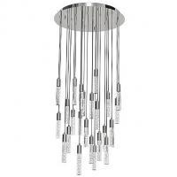 Blackjack Lighting SER-20P-BL-BU Seraph Round 20 Inch LED Chandelier, светильник