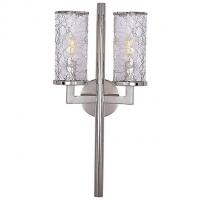 Visual Comfort Liaison Double Wall Sconce (Polished Nickel) - OPEN BOX OB-KW 2201PN-CRG, опенбокс
