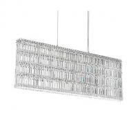 Schonbek Lighting 2297S Quantum Blocks Thin Linear Suspension Light, светильник