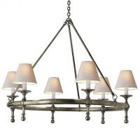 Visual Comfort SL 5812AN-NP Classic Ring Chandelier Visual Comfort, светильник