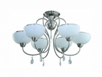 IDLamp Люстра на штанге 856 856/6PF-Whitechrome