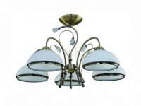 IDLamp Люстра на штанге 827 827/5PF-Oldbronze