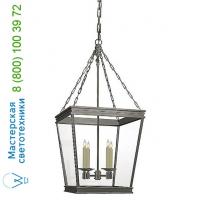 Visual Comfort Launceton Square Pendant Light CHC 5611AB-CG Visual Comfort, светильник