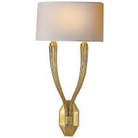 Visual Comfort Ruhlmann Double Wall Sconce CHD 2461PN-NP, настенный светильник