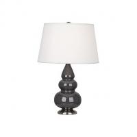 Robert Abbey CR32X Small Triple Gourd Table Lamp with Metal Base, настольная лампа