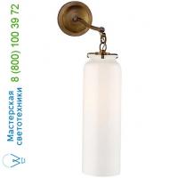 Visual Comfort Katie Cylinder Bathroom Wall Light TOB 2226BZ/G3-CG, настенный бра