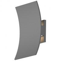 SONNEMAN Lighting Curved Shield Outdoor LED Wall Sconce 7260.74-WL, уличный настенный светильник