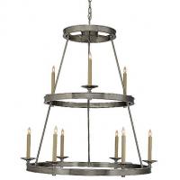 Visual Comfort Launceton 2-Tier Chandelier CHC 1606AB Visual Comfort, светильник