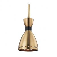 Hudson Valley Lighting Solaris 1 Light Pendant Light 4140-AGB Hudson Valley Lighting, светильник