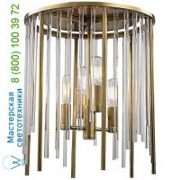 Hudson Valley Lighting 2510-AGB Lewis Flush Mount Ceiling Light, светильник