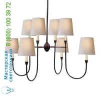 Visual Comfort TOB 5008AS-NP Vendome Large Chandelier, светильник