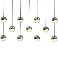 SONNEMAN Lighting Grapes 11 Light LED Rectangular Multipoint Pendant 2922.01-LRG, светильник