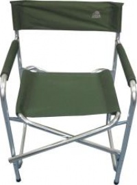 Trek Planet High Polish Aluminum Director Chair