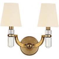 Hudson Valley Lighting Dayton Two Light Wall Sconce 982-AGB-WS, настенный светильник бра