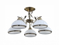 IDLamp Люстра на штанге 807 807/5PF-Oldbronze