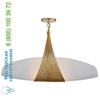 Visual Comfort KW 5553AI-WG Utopia Banded Pendant Light Visual Comfort, светильник