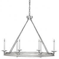 Visual Comfort CHC 1603AB Launceton Oval Chandelier, светильник