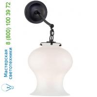 Visual Comfort Katie Bell Jar Bathroom Wall Light TOB 2226BZ/G1-CG, настенный бра