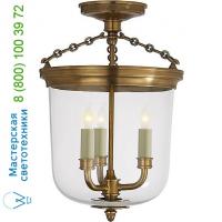 Visual Comfort Merchant Semi-Flush Mount TOB 4212AN, светильник