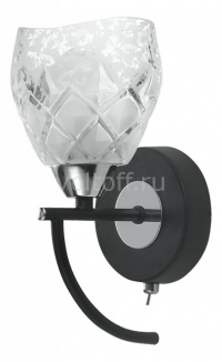 IDLamp Бра 381/1A-Blackchrome