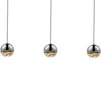 SONNEMAN Lighting 2920.01-SML Grapes 3 Light LED Rectangular Multipoint Pendant, светильник