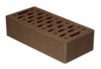 Верхневолжский КЗ Облицовочный пустотелый одинарный кирпич цвет шоколад (коричневый) М-150 ВВКЗ