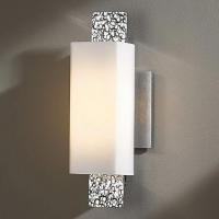 Hubbardton Forge 207693-1005 Oceanus Vintage Platinum 1 Light Wall Sconce, настенный светильник