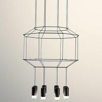 Vibia Wireflow 3D Octagonal Pendant Light  Vibia, светильник