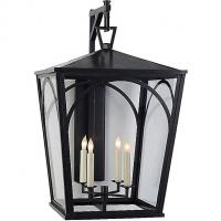 Visual Comfort CHO 2185BZ-CG Darlana Arc Outdoor Wall Bracket Lantern Visual Comfort, бра