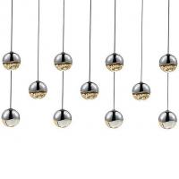 SONNEMAN Lighting 2922.01-LRG Grapes 11 Light LED Rectangular Multipoint Pendant SONNEMAN Lighting, светильник