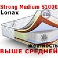 Lonax Матрас  Strong Medium S1000 1200х2000 мм.