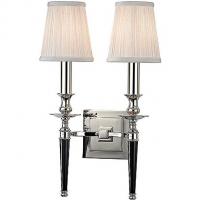 Hudson Valley Lighting 5222-PN Salina Two Light Wall Sconce Hudson Valley Lighting, настенный светильник бра