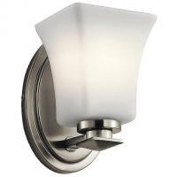 Kichler Clare Bathroom Wall Sconce 45896NI, настенный бра