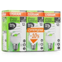 Osram Упаковка ламп 3шт.  Dulux Superstar Micro Twist 24Вт, 840, E27