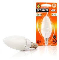Ecowatt B35 230в 4.7(40)w 2700k e14