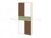 Мебель Трия Шкаф платяной Тетрис ПМ-154.18 ясень белладжио/молочный/оливковый/шоколадный