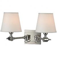 Hudson Valley Lighting 6232-PN Hillsdale Two Light Swivel Wall Sconce, настенный светильник бра