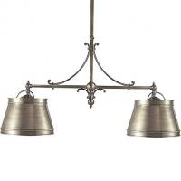 Visual Comfort CHC 5102AB-AB Sloane 2-Light Shop Pendant Light, подвесной светильник