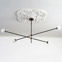 Intueri Light Bullarum SI-4 Chandelier SI-4-BLA/PB, светильник