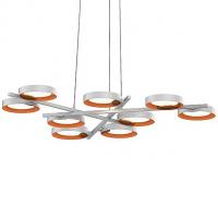 SONNEMAN Lighting 2656.25W Light Guide Ring 9-Light LED Pendant Light, светильник